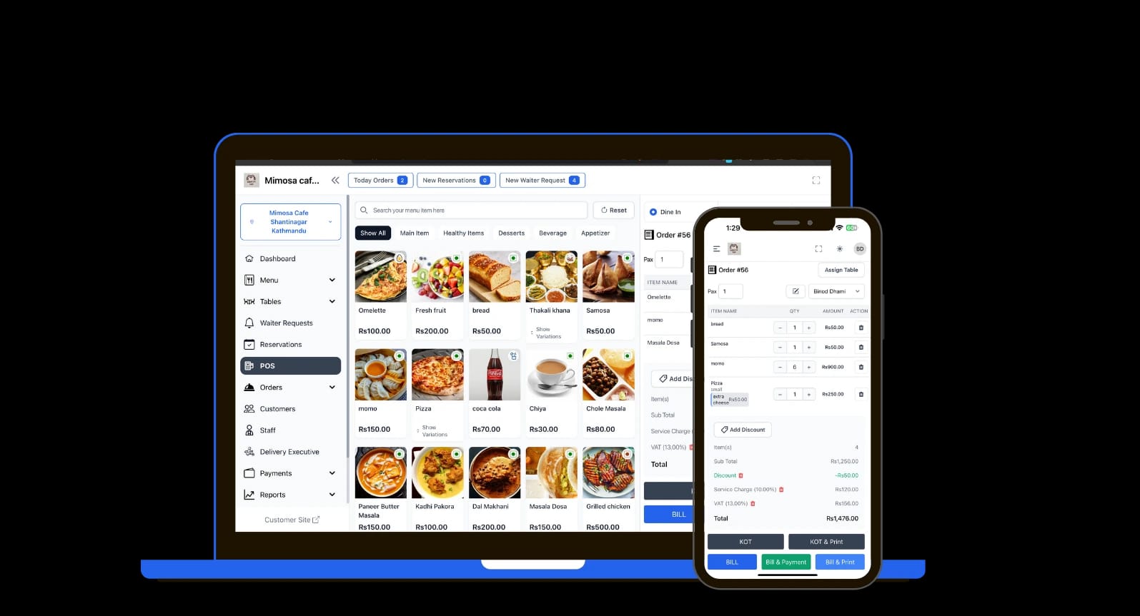 Restronp - Restaurant Management System (SAAS) project showcase