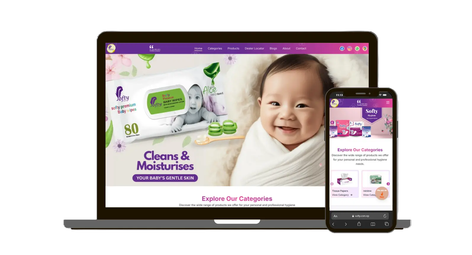 Dashboard Preview - Zylux IT Solution